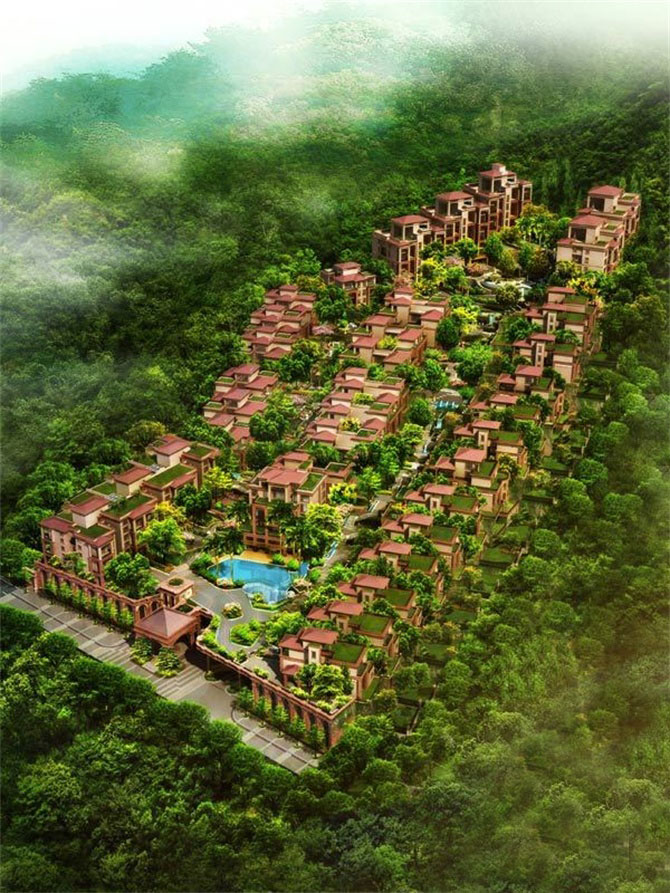 深圳大南山紫園別墅新室內(nèi)軟裝設計動態(tài)