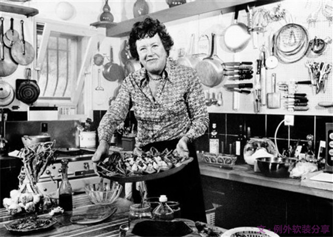 對于潔癖這件事，你們都應該學學Julia Child-別墅設計,軟裝設計,室內設計,豪宅設計,深圳例外軟裝設計公司