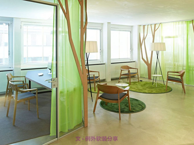 蘇黎世創意設計辦公室，工作再忙也來勁-別墅設計_軟裝設計_室內設計_豪宅設計-深圳例外軟裝設計公司